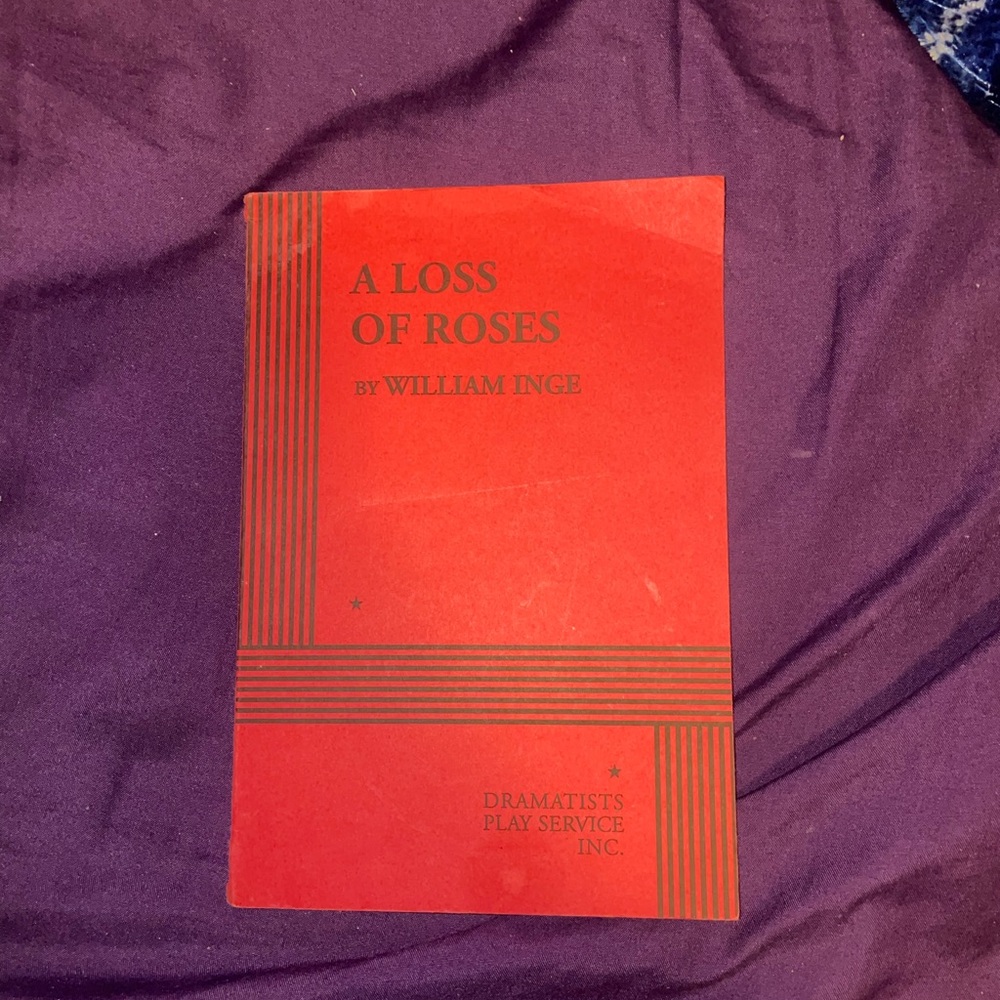 Red 'A Loss of Roses' Play Script